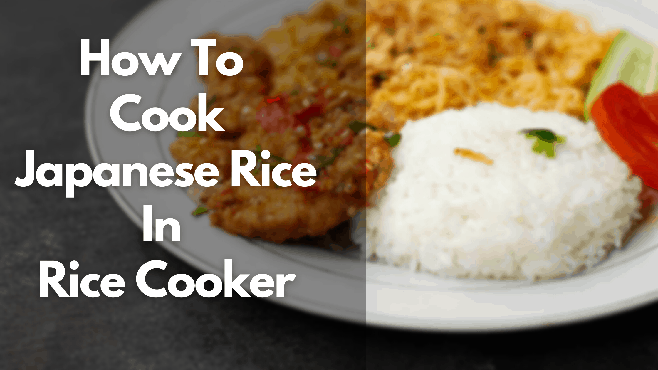 How To Cook Japanese Rice In A Rice Cooker Japan Truly