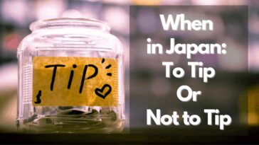 tipping in japan