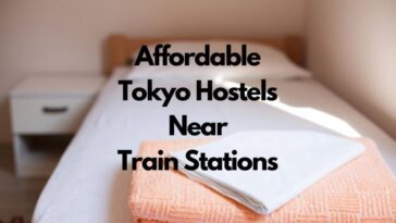 albergues baratos en Tokio cerca de la estación de tren
