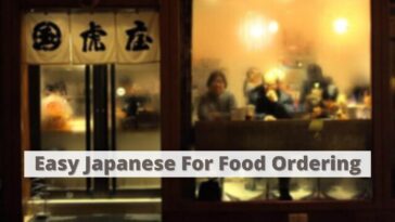 Japonés fácil para pedir comida