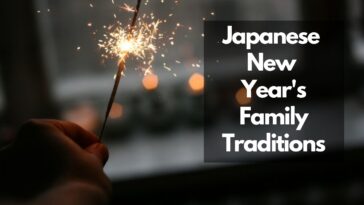 日本のお正月の家族の伝統