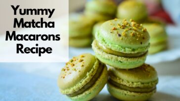 matcha macarons recipe