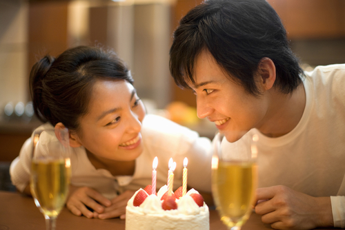 japanese couples birthday