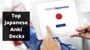 anki decks japanese