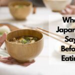 what japanese say before eating