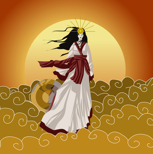 Amaterasu japanese god