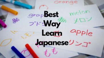 學習日語的最佳方式