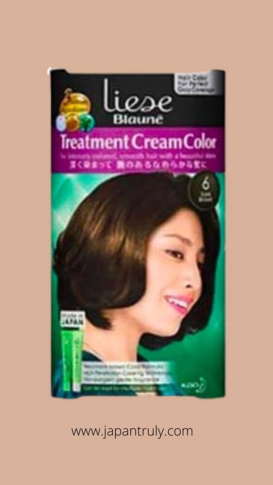 Tratamiento japonés de coloración del cabello