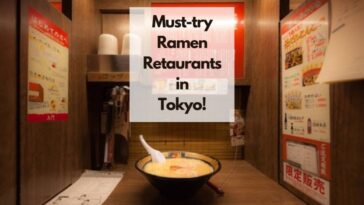 best ramen restaurants in Tokyo