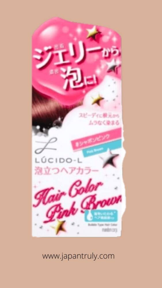 japanese hair dye foam