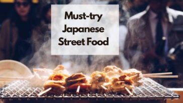 日本の屋台の食べ物を試してみる必要があります