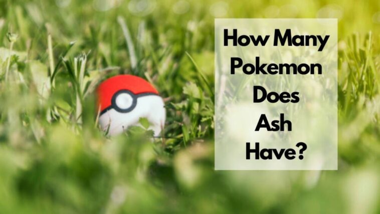 how many pokemon does ash have?