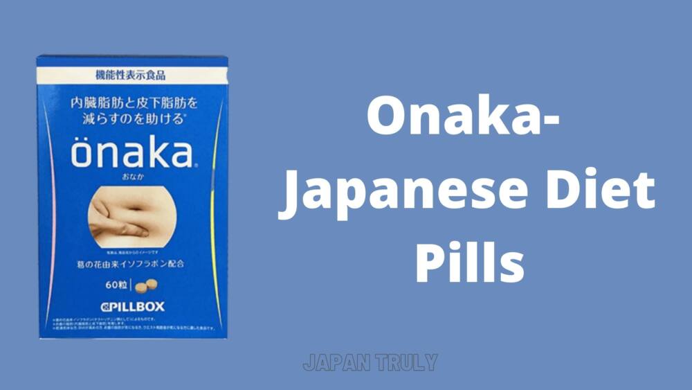 píldoras dietéticas japonesas