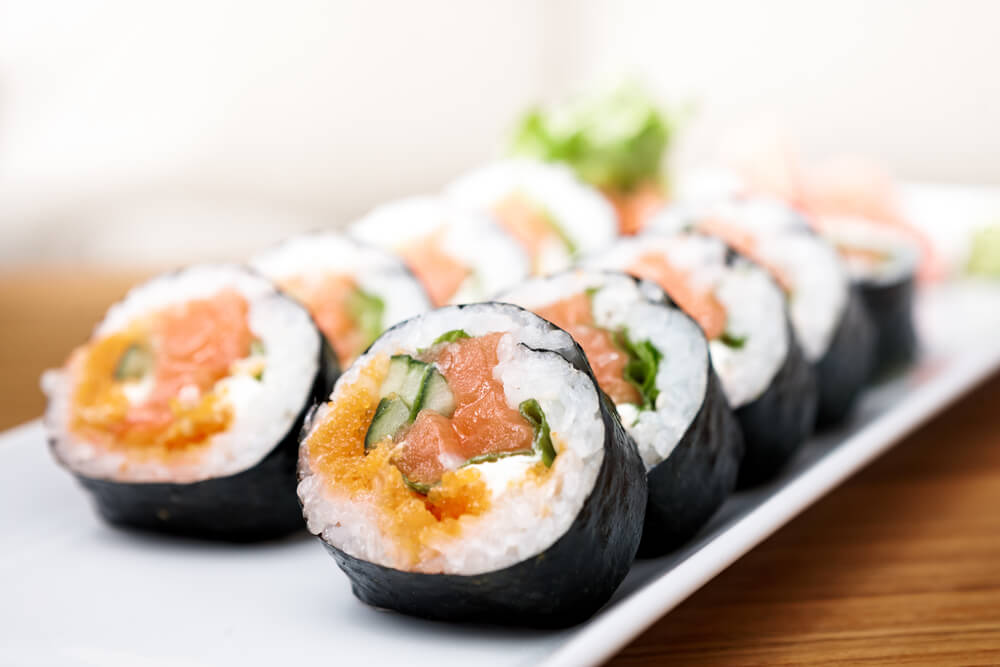 tipos de sushi en japón,