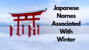 Nombres japoneses asociados a la temporada de invierno
