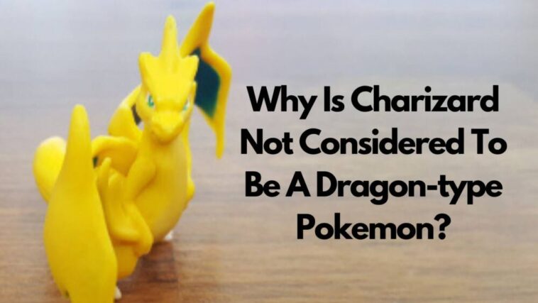 ¿Por qué Charizard no se considera un Pokémon de tipo dragón?