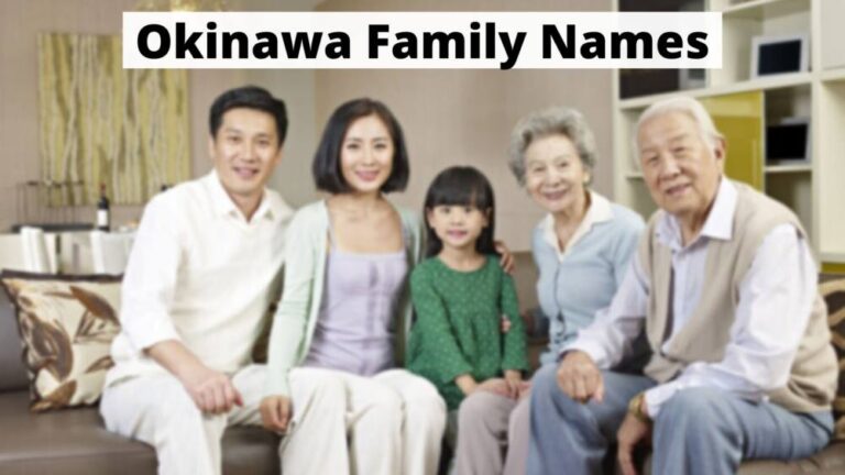 20 Common Okinawan Family Names - Japan Truly