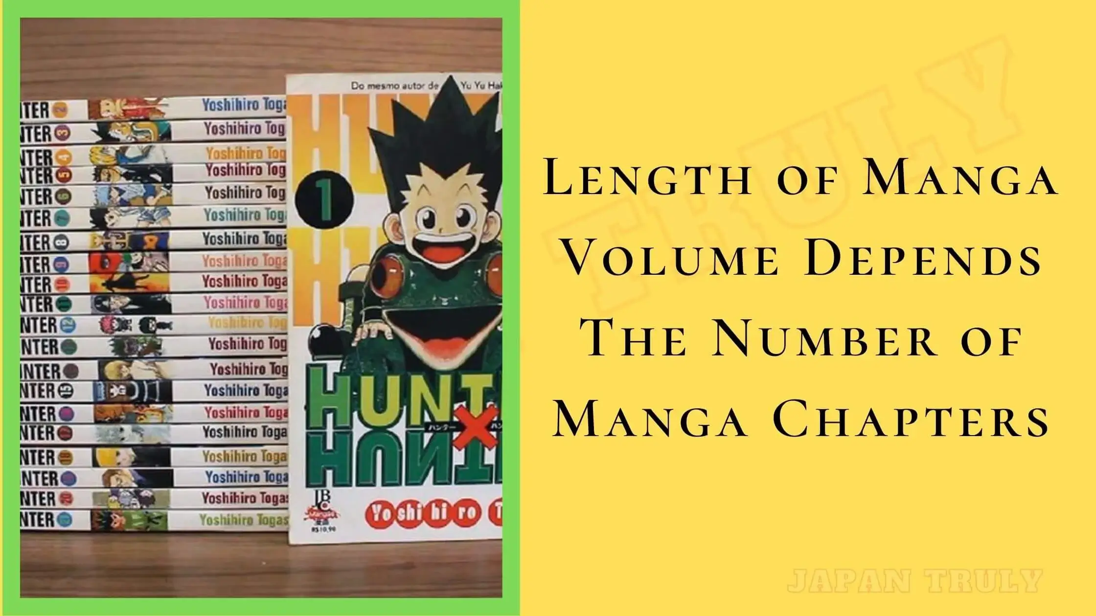 manga volume length