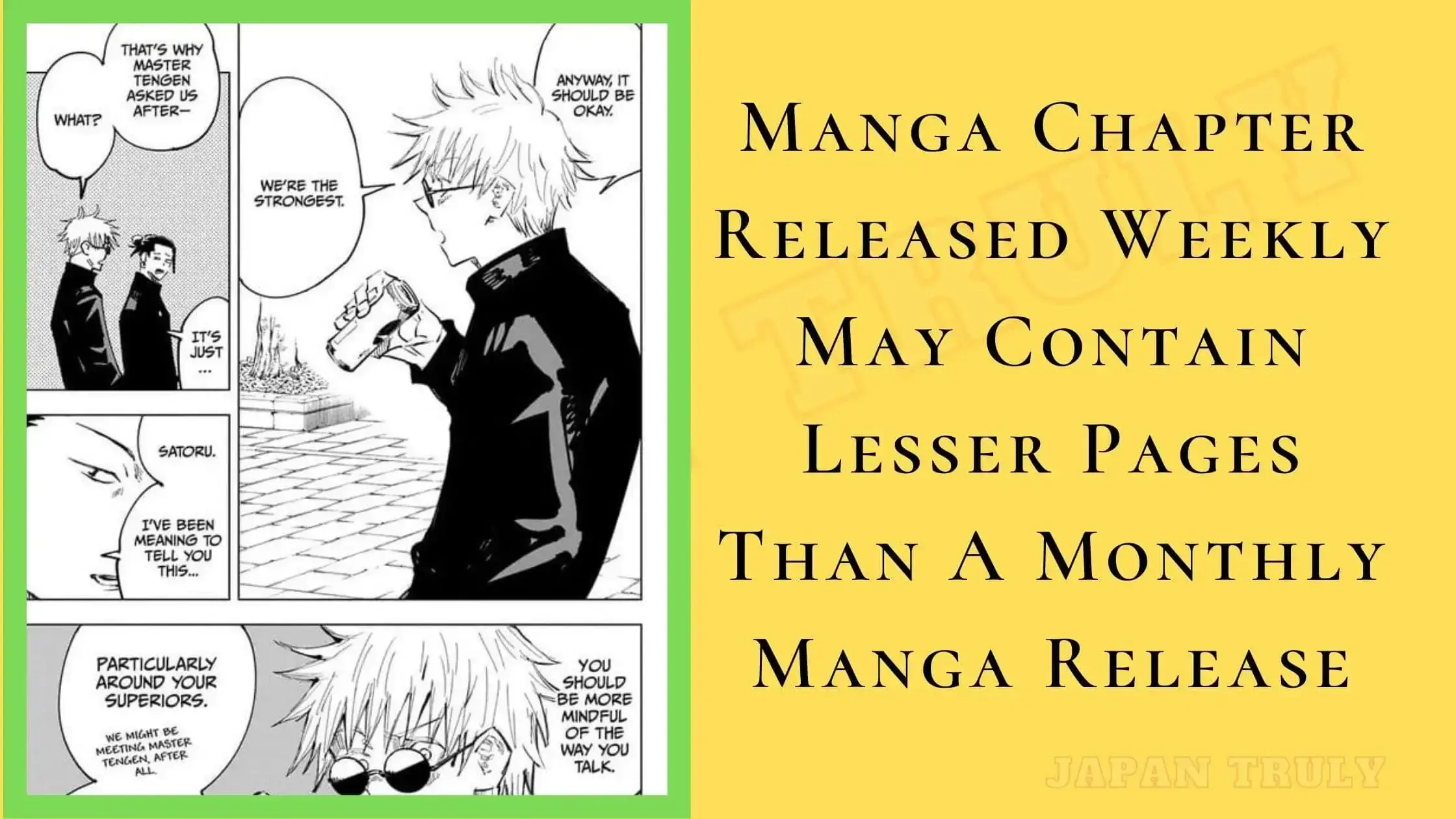 what is manga chapter