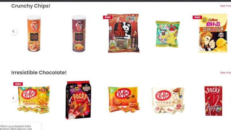 japanese snacks on japan haul 