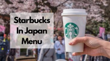 Menu Starbucks (Japon)