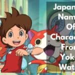 nombres japoneses de personajes de yokai watch