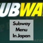menú del metro en japón