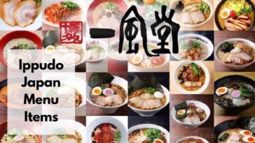 ippudo Japan menu