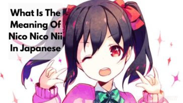 what does nico nico nii mean