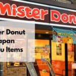 mister donut in japan menu