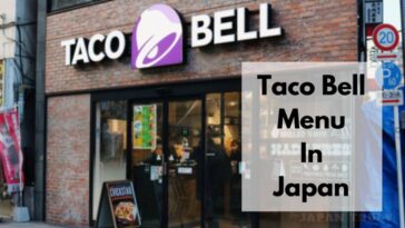 taco bell japan menu