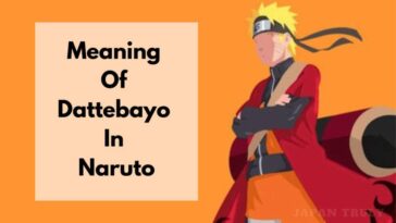 MEANING OF DATTEBAYO IN NARUTO