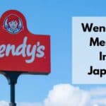 wendys menu in japan