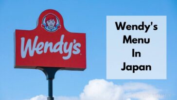 menú de wendys en japón
