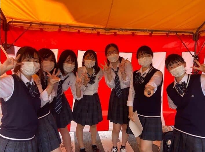 日本の女子学生