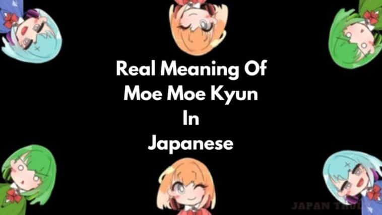 意思是日语中的moe moe kyun。