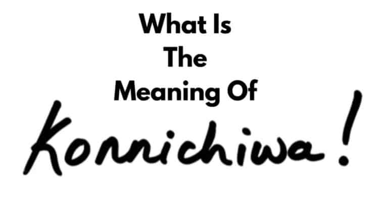 significado de Konnichiwa