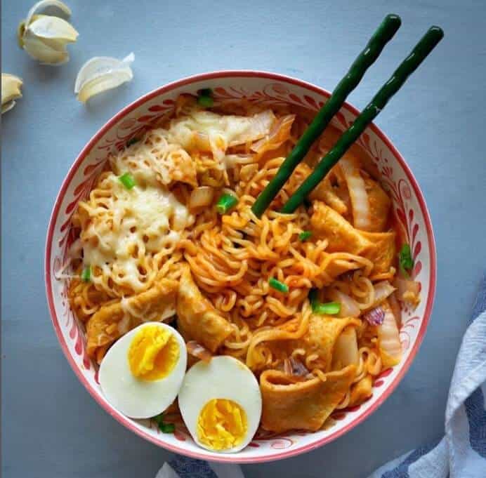 Cheesy Ramen in Japan