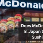 ¿Sirve sushi McDonald's en Japón?