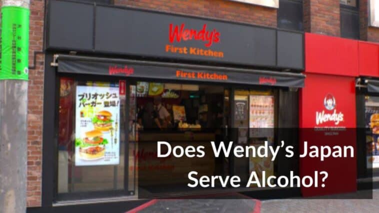 ¿Sirve alcohol Wendy's Japón?