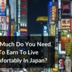 ¿Cuánto hay que ganar para vivir cómodamente en Japón?
