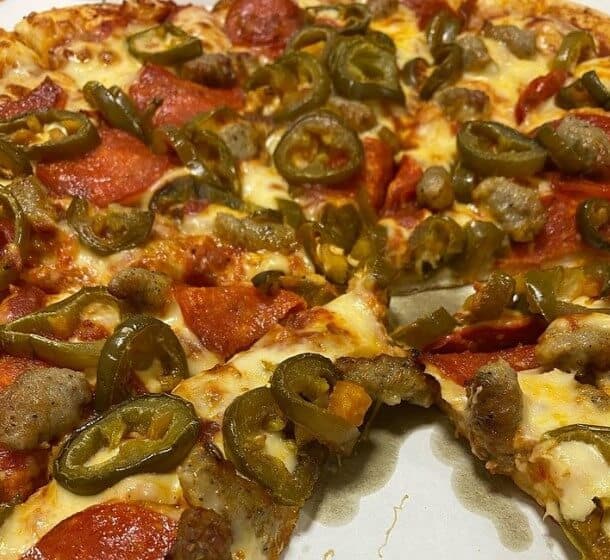 Jalapeno Pizza Domino's