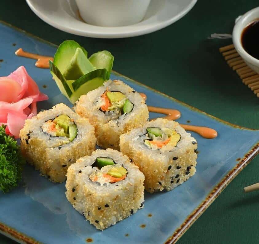 Sushi japonés auténtico