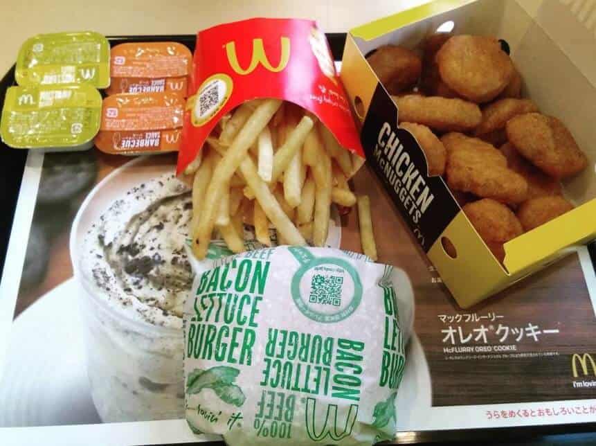 McDonald's Japan Meal
