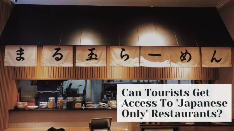 Can Tourists Get Access To 'Japanese Only' Restaurants?