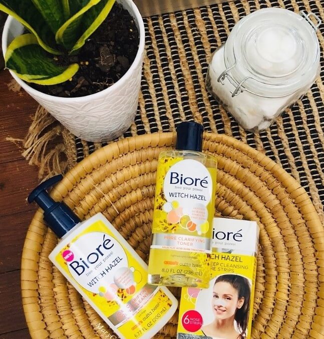 is biore witch hazel good for acne