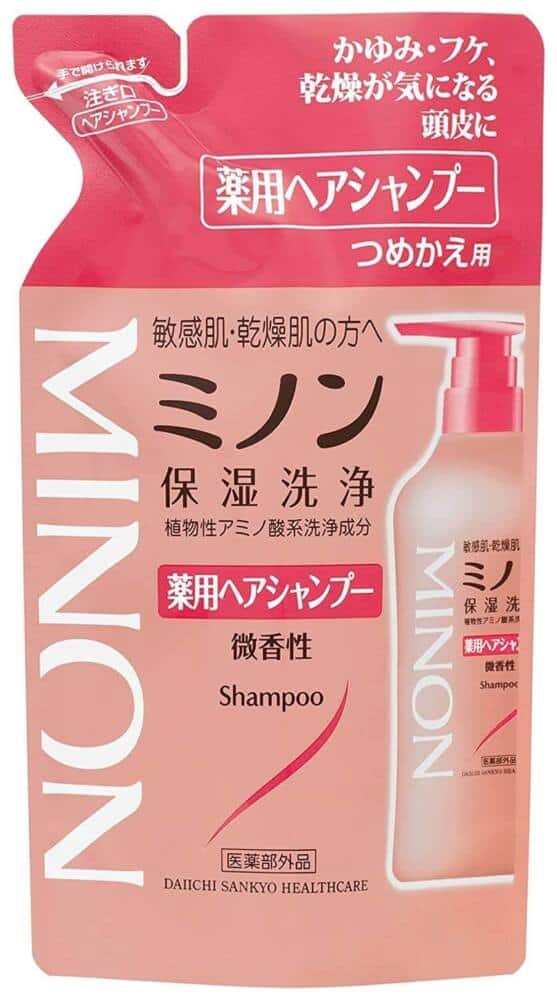 minon whole body shampoo moist type
