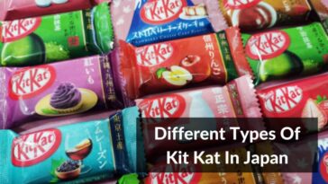 日本不同类型的Kit Kat