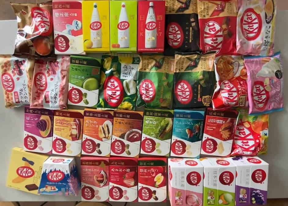 Popular KitKat Flavours In Japan