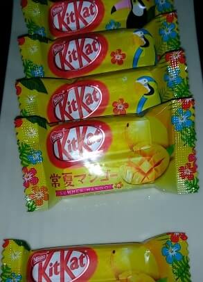 mango flavour kitkat